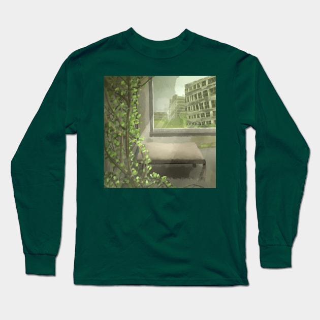 Abandoned Long Sleeve T-Shirt by VictoriaW